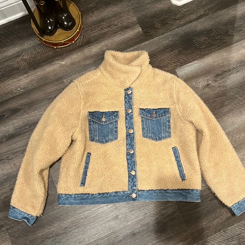 Sherpa Jean Jacket